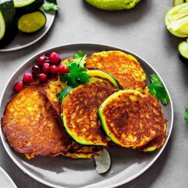 Картофельные драники с кабачком